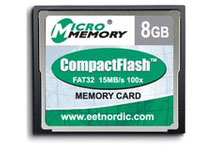 Micro memory MMCFX100/8GB